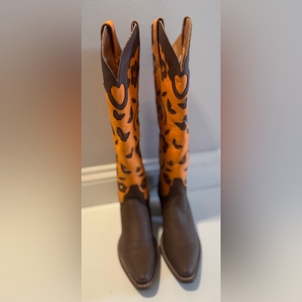 DINGO Goodness Gracious Brown Western Boots NWOT - Picture 10 of 16